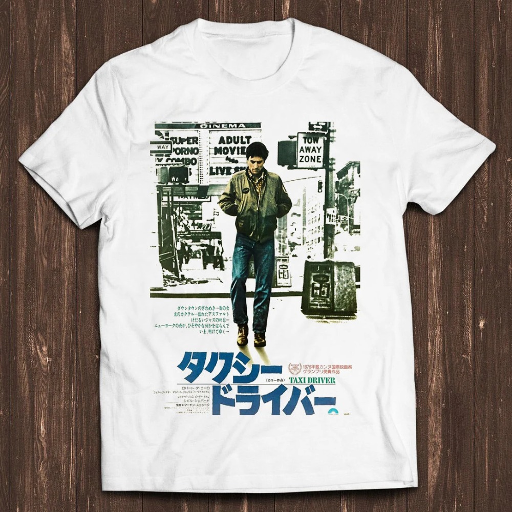 Street Fashion Poster - Japanisches Taxi Driver Filmplakat-T-Shirt, Sommer, neuer