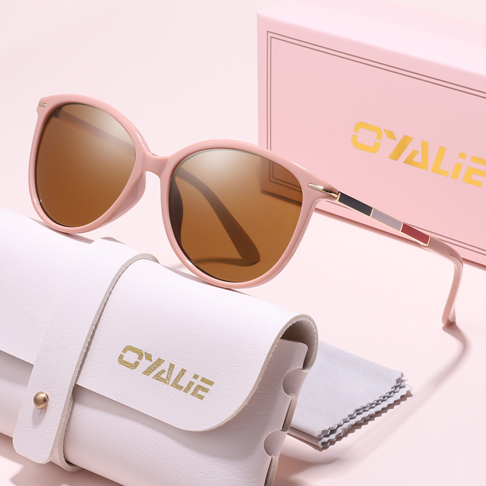 Street Fashion Look - Oyalie Farbenfrohe Klassische Sonnenbrille, Trendiger Farbblock-Stil,