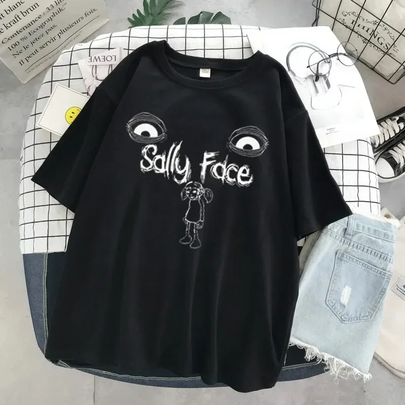 Street Fashion Asian - Sally Face T Shirt Frauen Lustige