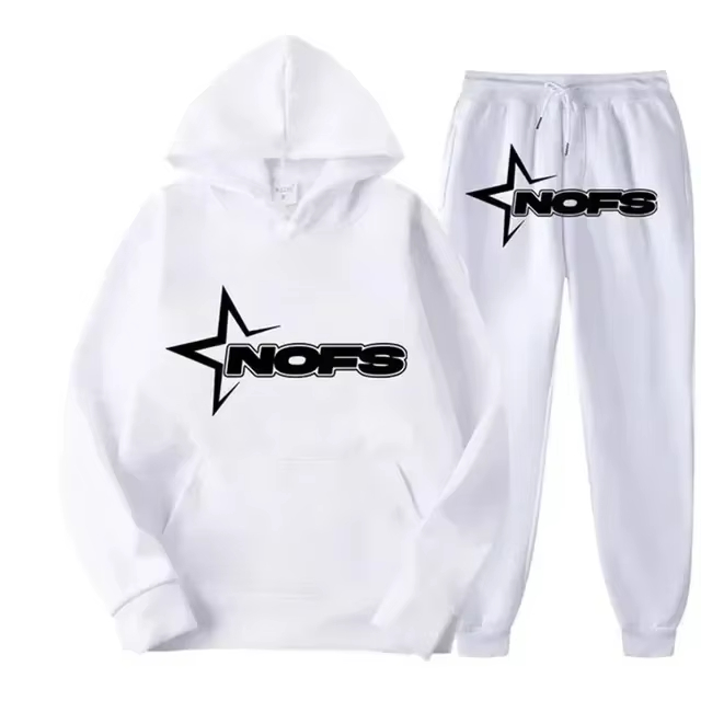 Street Fashion For Man - 2026 Streetwear Herren Kapuzenpullover Trainingsanzug Star