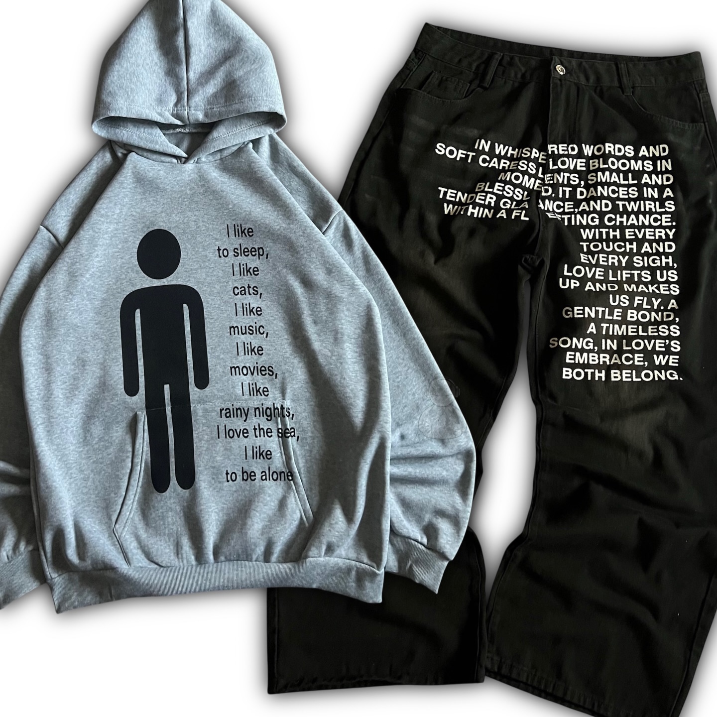 Amerikanisches Muster Buchstab – Street Fashion For Man Bewertung und Preis