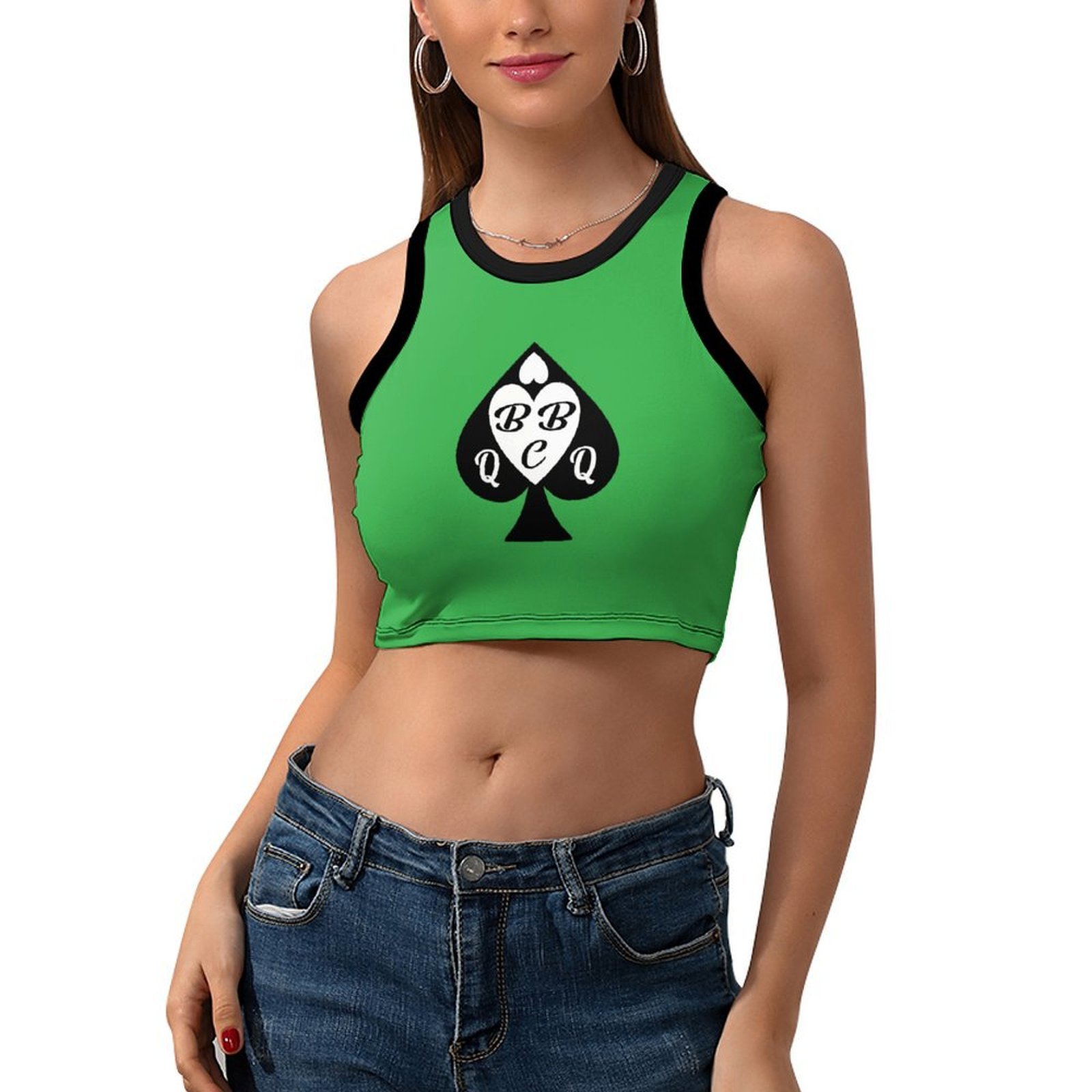 Trendiges Retro-Crop-Tanktop f – Queen Street Fashion Bewertung und Preis