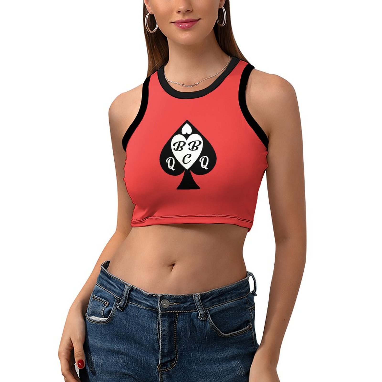 Trendiges Retro-Crop-Tanktop f – Queen Street Fashion Bewertung und Preis