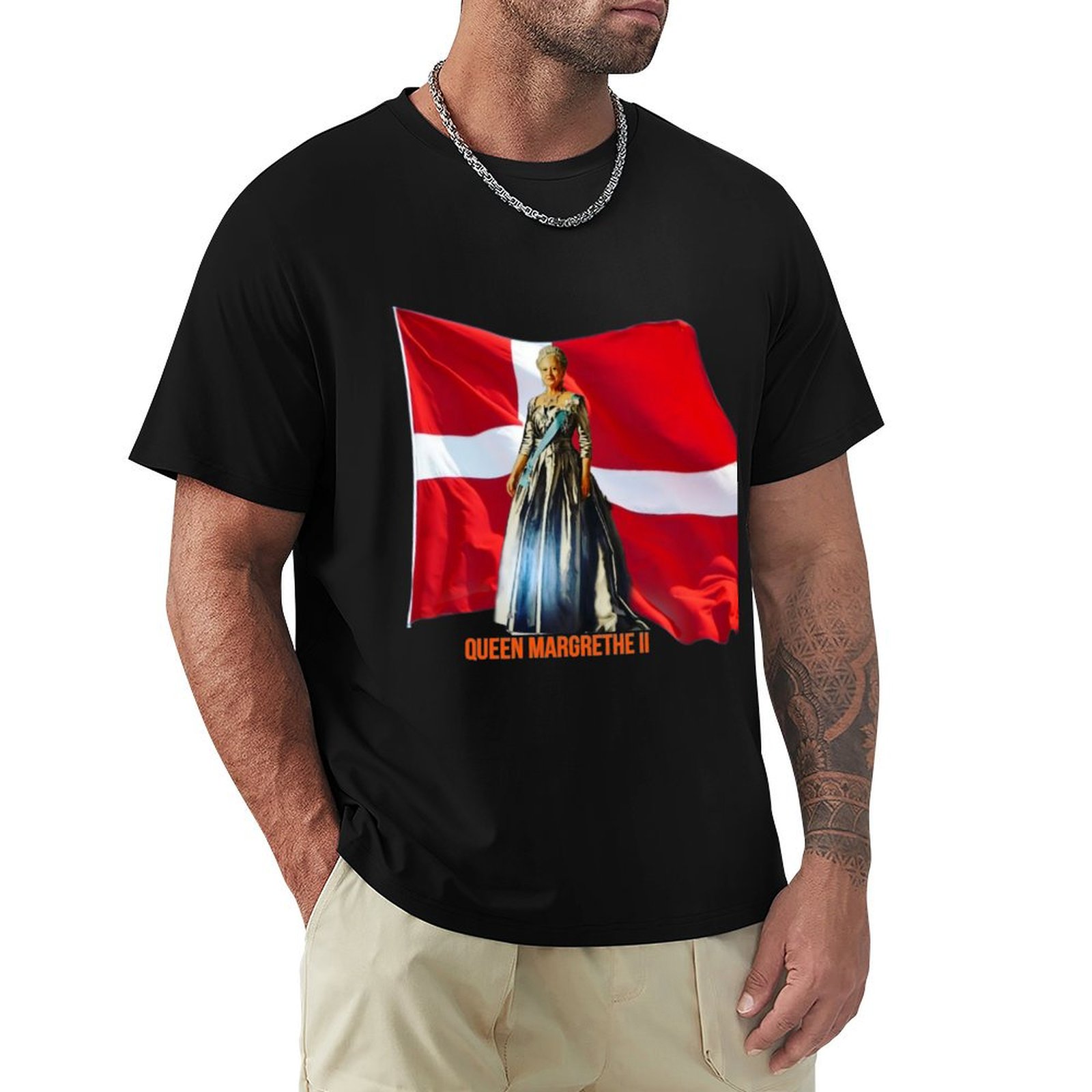Königin Margrethe II T-Shirt S – Queen Street Fashion Bewertung und Preis