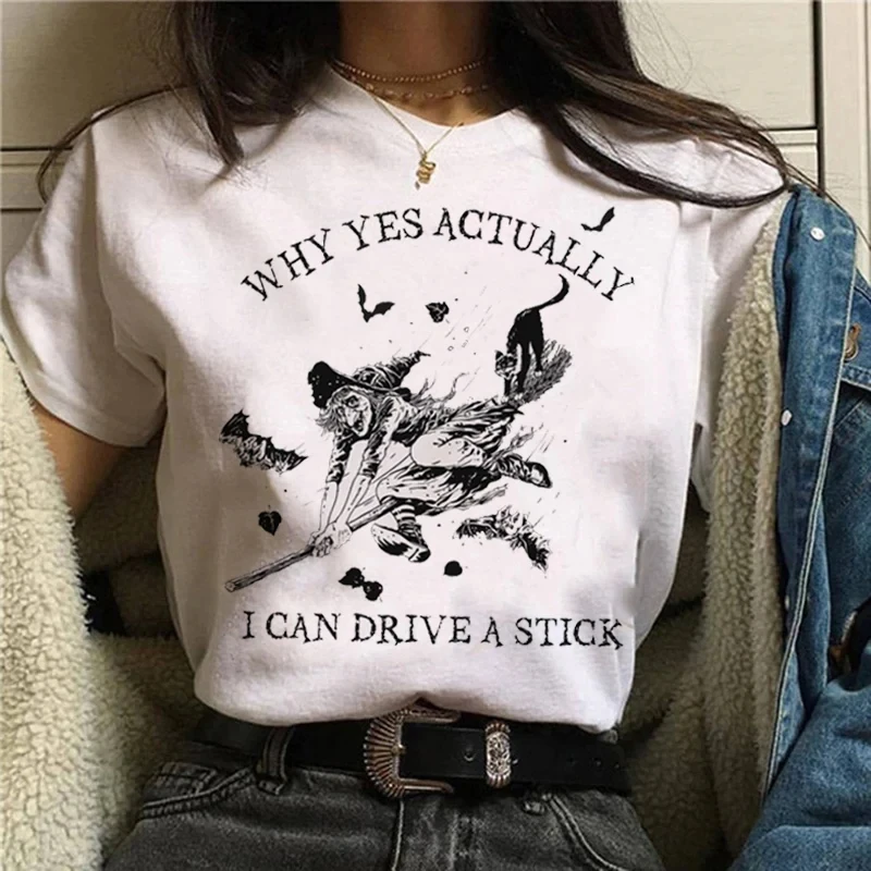 Cartoon Halloween Katze T-Shir – Street Fashion Asian Bewertung und Preis