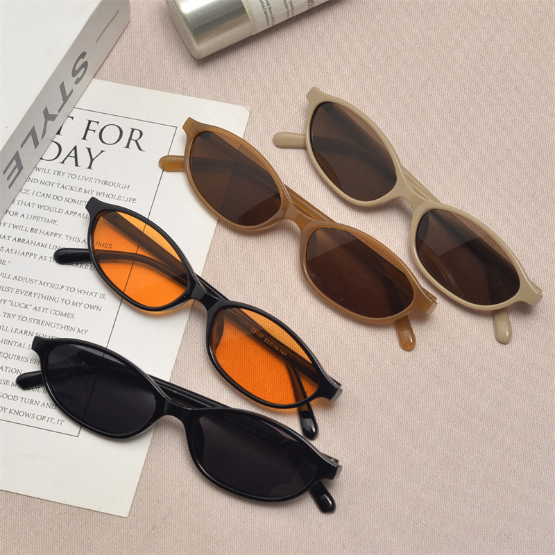 Neue Retro Ovale Cat-Eye-Sonne – Street Fashion Brands Bewertung und Preis