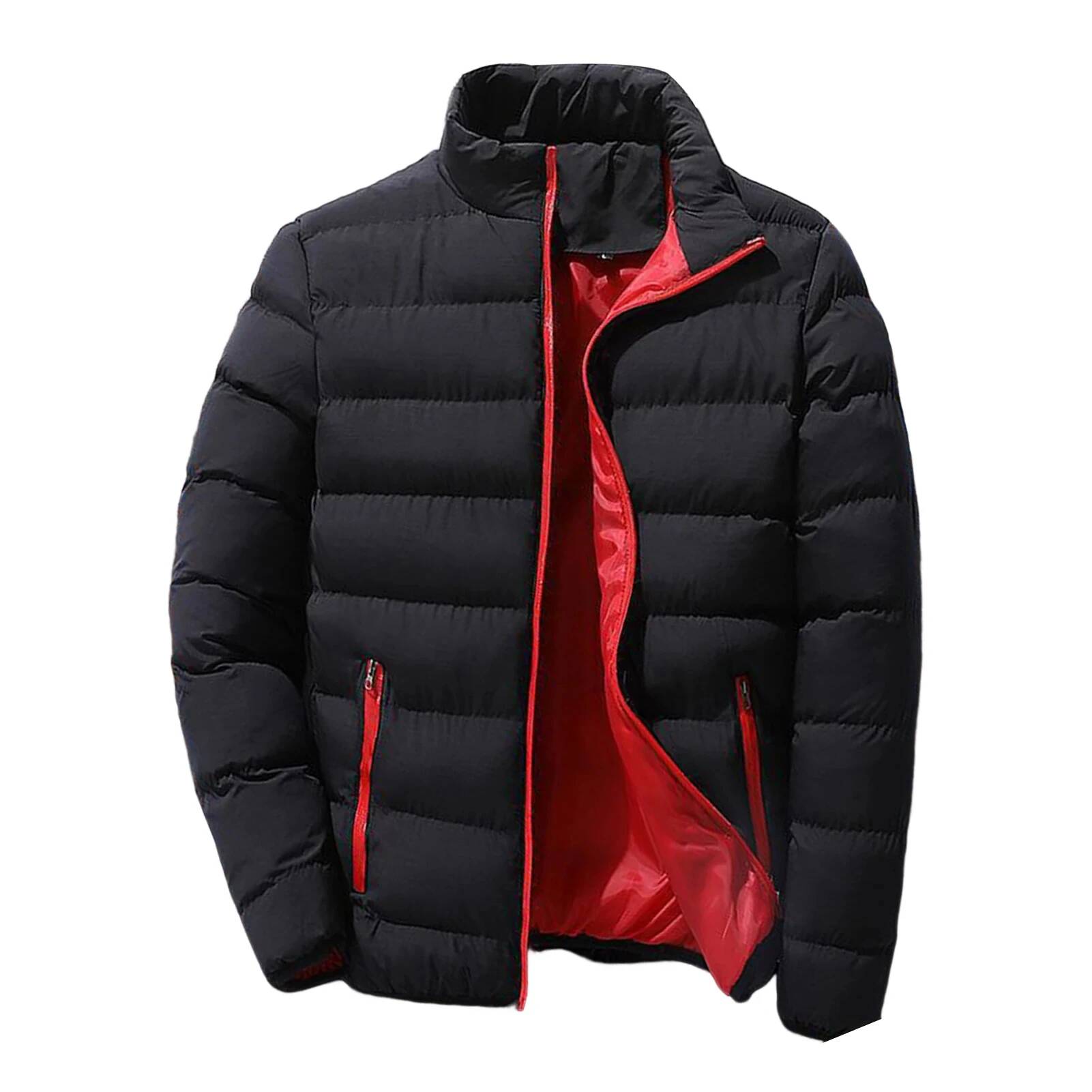 Herren Stehkragen Winter Reißv – Queen Street Fashion Bewertung und Preis