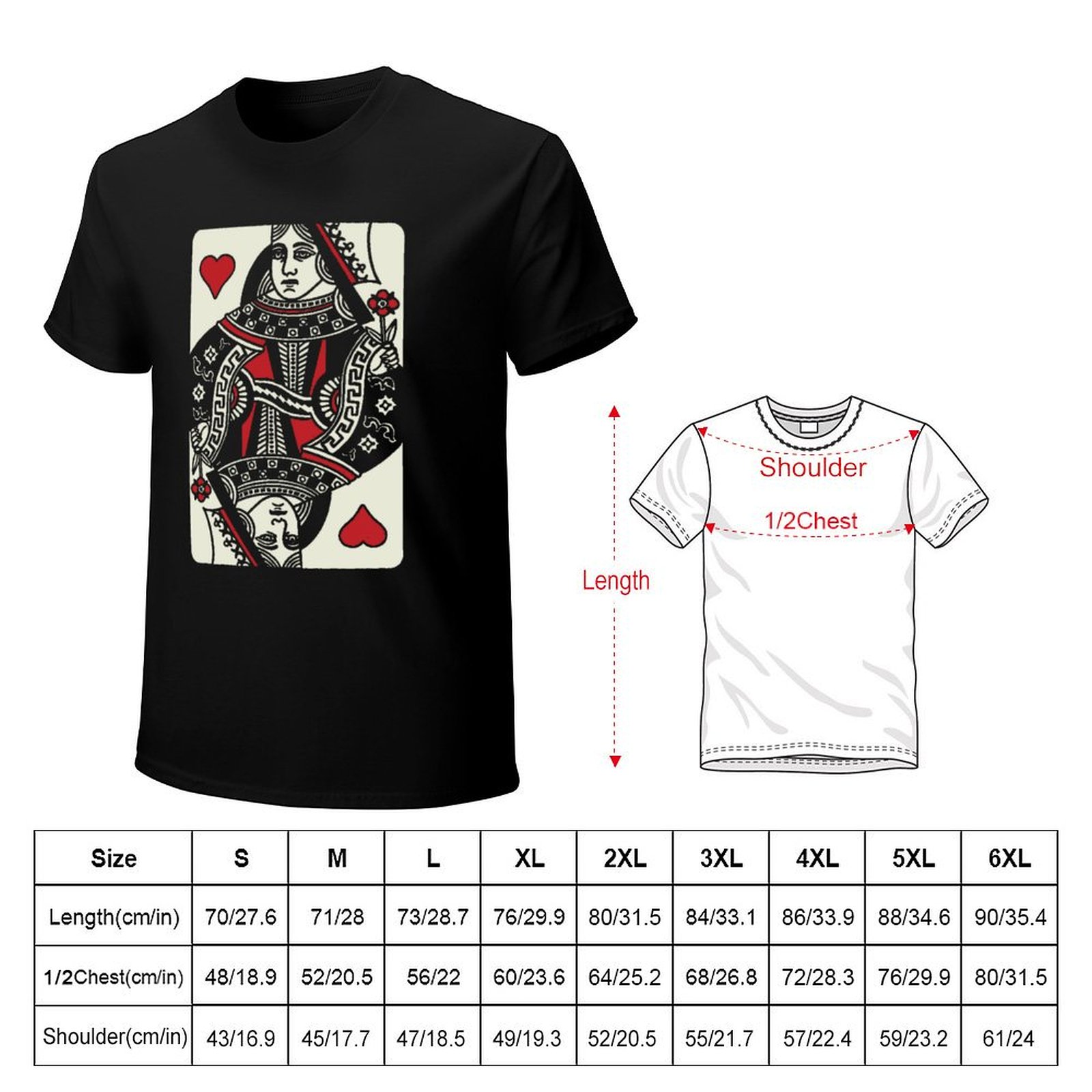 Queen of Hearts T-Shirt Street – Queen Street Fashion Bewertung und Preis