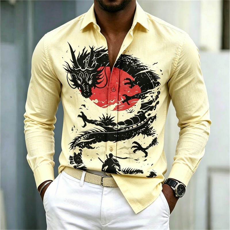 2026 Neues Herrenhemd Weiß Sch – Street Fashion For Man Bewertung und Preis