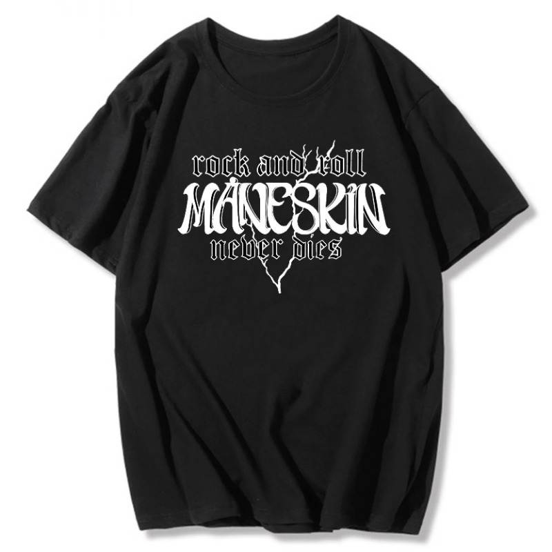 Übergroßes T-Shirt Grafik Mane – Street Fashion Asian Bewertung und Preis