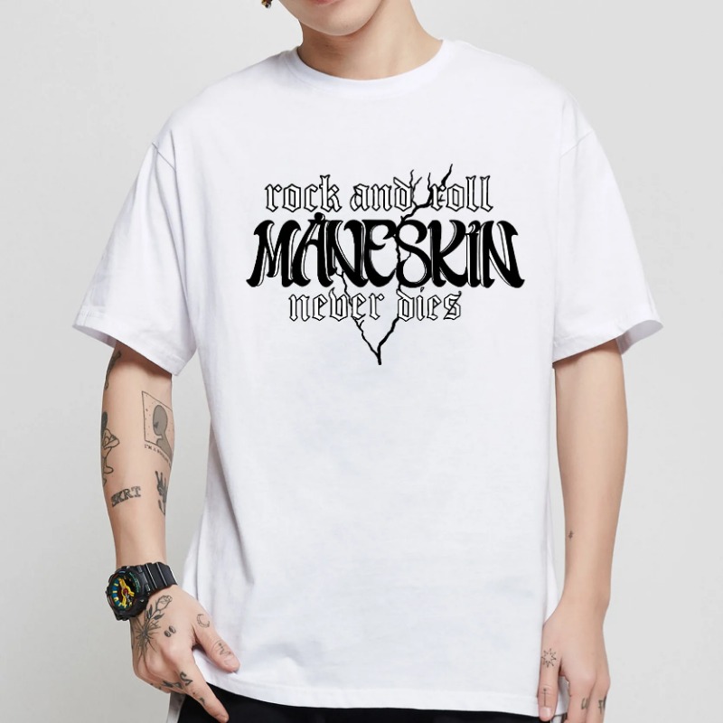 Übergroßes T-Shirt Grafik Mane – Street Fashion Asian Bewertung und Preis
