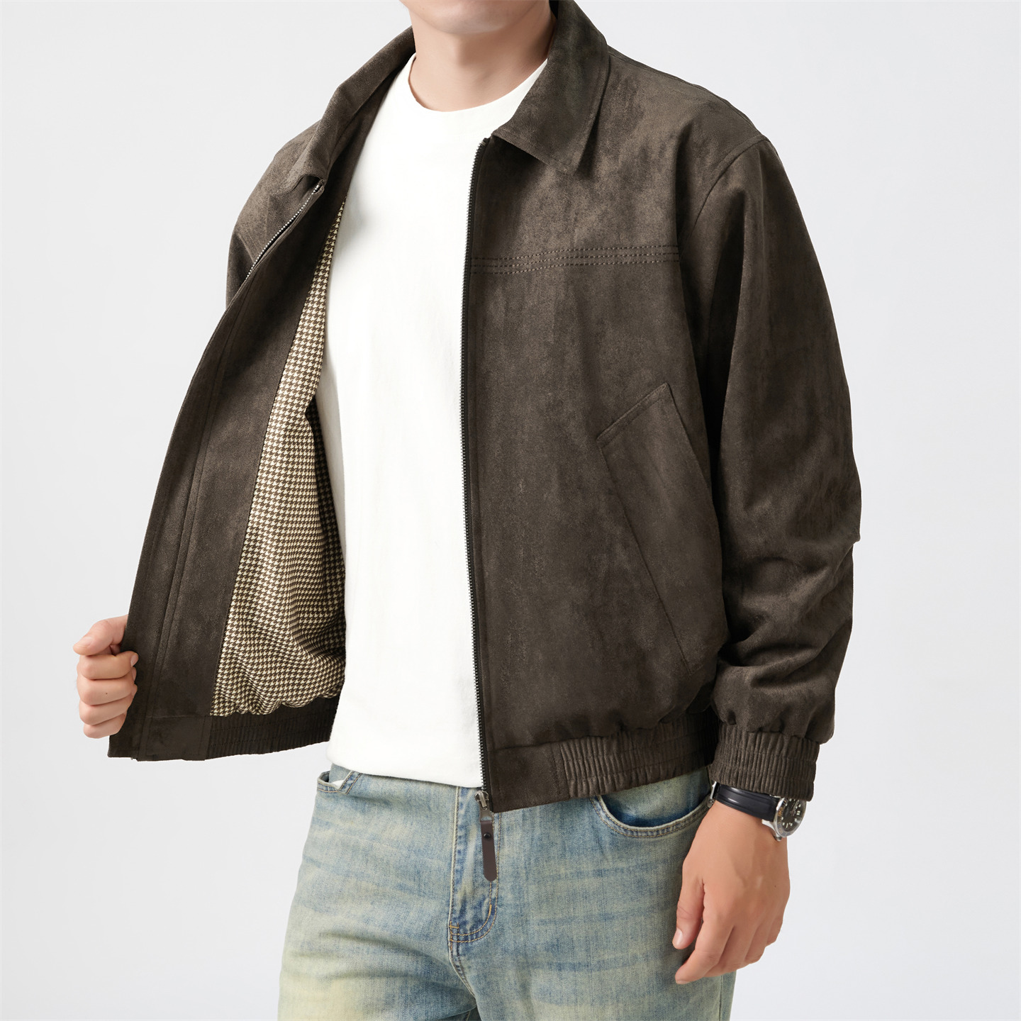 Herren Cropped Boxy Minimalist – Coach Jacket Bomber Bewertung und Preis