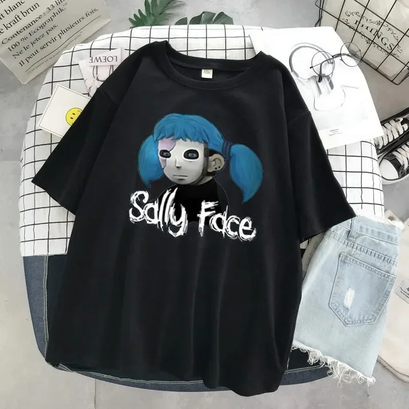 Sally Face T Shirt Frauen Lust – Street Fashion Asian Bewertung und Preis