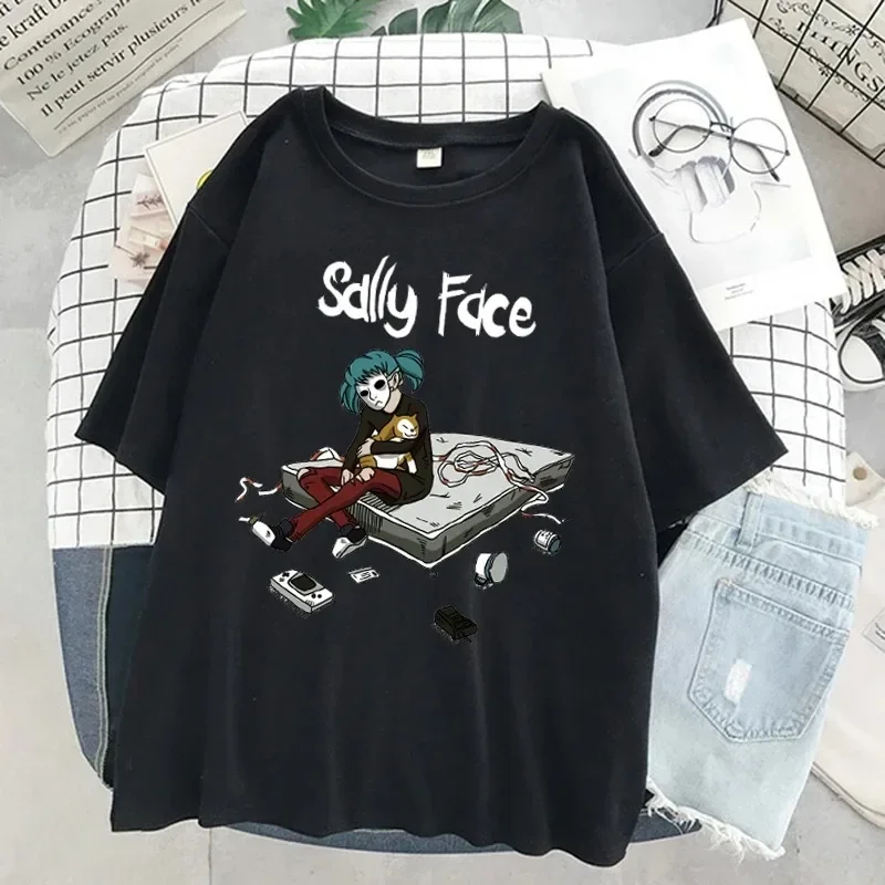 Sally Face T Shirt Frauen Lust – Street Fashion Asian Bewertung und Preis