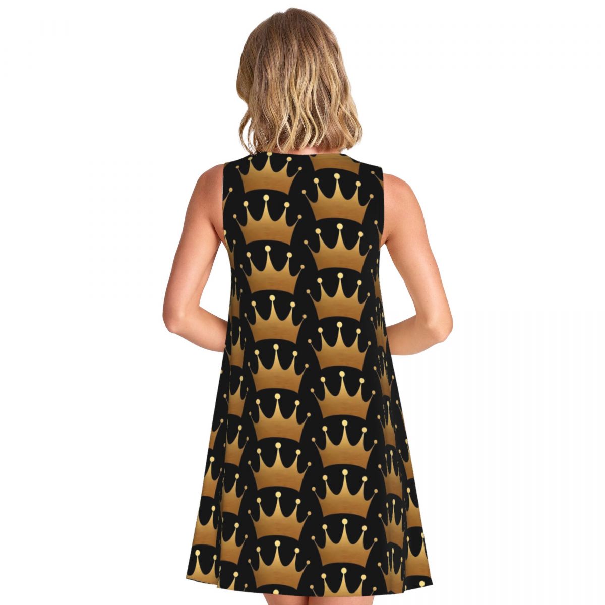 Kleid mit Königinnen-Print, Go – Queen Street Fashion Bewertung und Preis