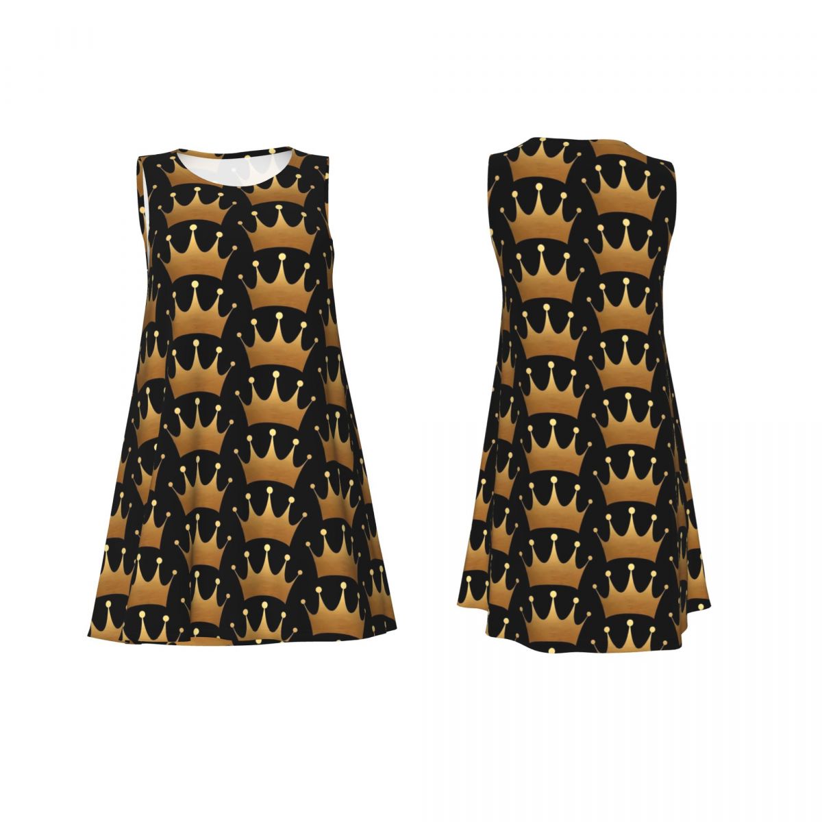 Kleid mit Königinnen-Print, Go – Queen Street Fashion Bewertung und Preis