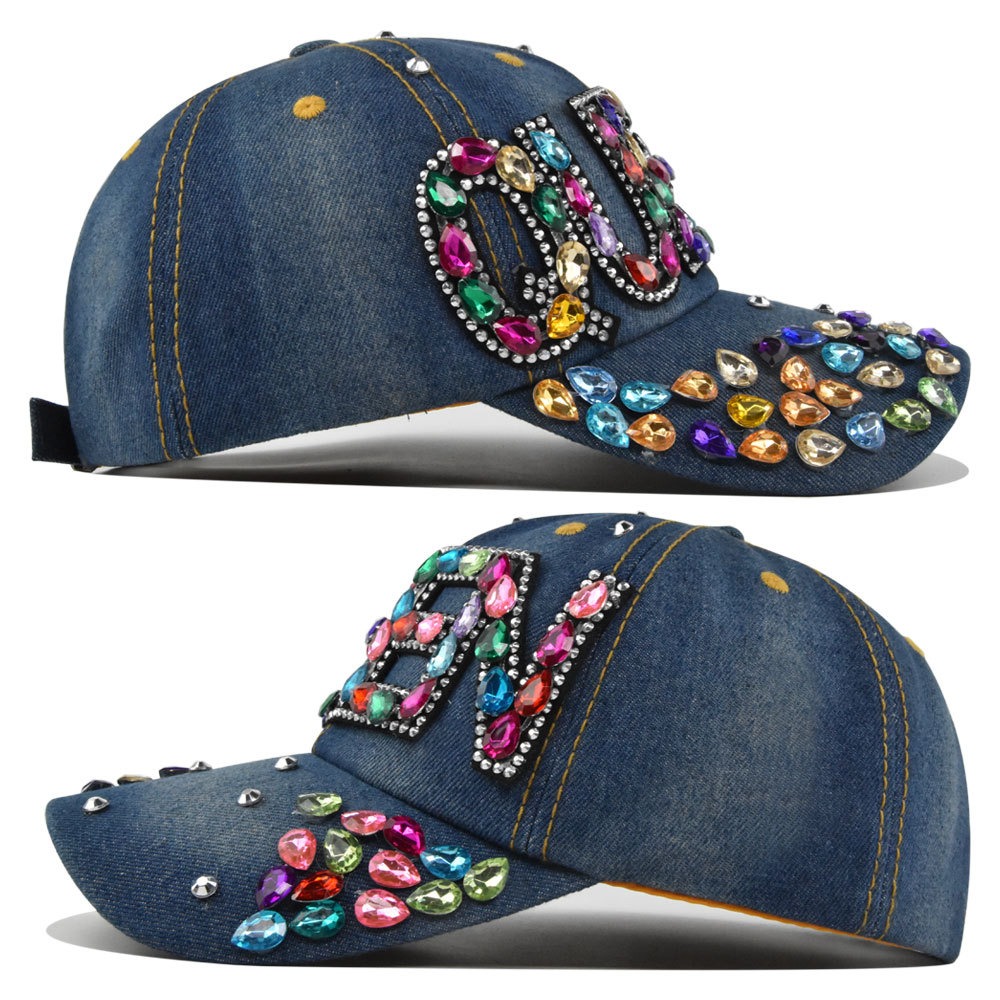 Königin Strass Denim Baseball  – Queen Street Fashion Bewertung und Preis