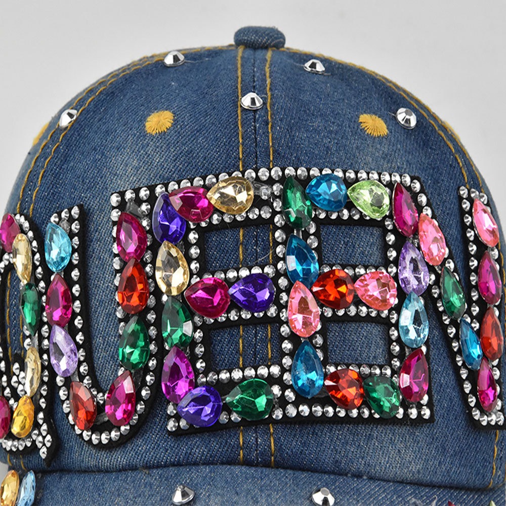 Königin Strass Denim Baseball  – Queen Street Fashion Bewertung und Preis