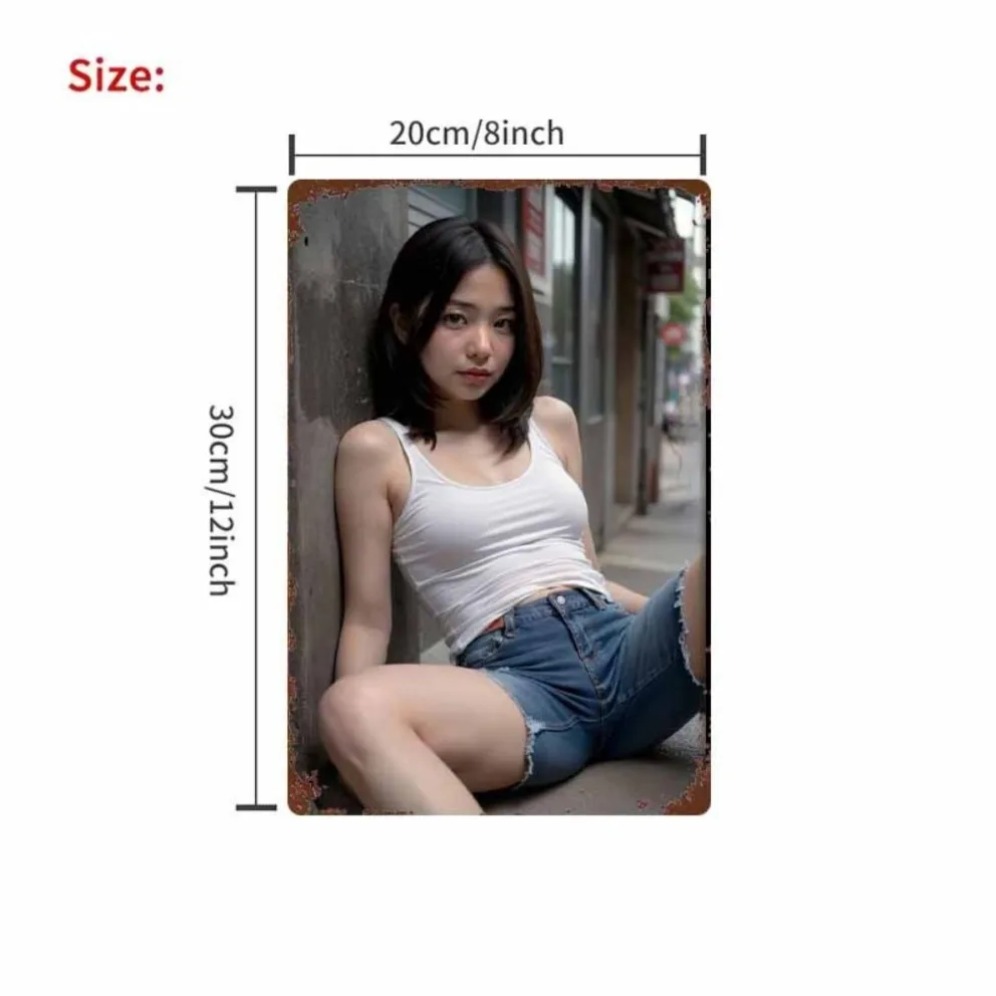 Neue Trendige HD Metall-Wandku – Street Fashion Asian Bewertung und Preis