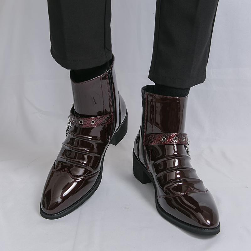 Mode Seite Zipper High Top män – Street Fashion Brands Bewertung und Preis